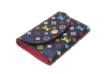 Load image into Gallery viewer, 極美品 LOUIS VUITTON ルイヴィトン カードケース アンヴェロップカルトドゥヴィジット M66561 PVC モノグラム ノワール 中古 61964
