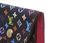 Load image into Gallery viewer, 極美品 LOUIS VUITTON ルイヴィトン カードケース アンヴェロップカルトドゥヴィジット M66561 PVC モノグラム ノワール 中古 61964