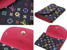 Load image into Gallery viewer, 極美品 LOUIS VUITTON ルイヴィトン カードケース アンヴェロップカルトドゥヴィジット M66561 PVC モノグラム ノワール 中古 61964