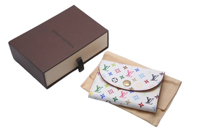 LOUIS VUITTON ルイヴィトン アンヴェロップカルト ドゥ ヴィジット カードケース モノグラム マルチカラー M66557 美品 中古 61965