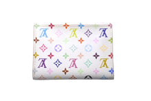 画像をギャラリービューアに読み込む, LOUIS VUITTON ルイヴィトン アンヴェロップカルト ドゥ ヴィジット カードケース モノグラム マルチカラー M66557 美品 中古 61965
