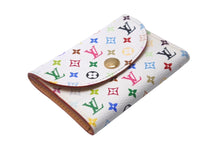 画像をギャラリービューアに読み込む, LOUIS VUITTON ルイヴィトン アンヴェロップカルト ドゥ ヴィジット カードケース モノグラム マルチカラー M66557 美品 中古 61965