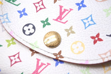 画像をギャラリービューアに読み込む, LOUIS VUITTON ルイヴィトン アンヴェロップカルト ドゥ ヴィジット カードケース モノグラム マルチカラー M66557 美品 中古 61965