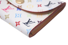 画像をギャラリービューアに読み込む, LOUIS VUITTON ルイヴィトン アンヴェロップカルト ドゥ ヴィジット カードケース モノグラム マルチカラー M66557 美品 中古 61965