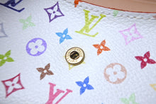 画像をギャラリービューアに読み込む, LOUIS VUITTON ルイヴィトン アンヴェロップカルト ドゥ ヴィジット カードケース モノグラム マルチカラー M66557 美品 中古 61965