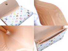 画像をギャラリービューアに読み込む, LOUIS VUITTON ルイヴィトン アンヴェロップカルト ドゥ ヴィジット カードケース モノグラム マルチカラー M66557 美品 中古 61965