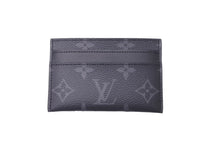 Load image into Gallery viewer, 極美品 LOUIS VUITTON ルイヴィトン カードケース ポルト カルト ダブル モノグラム エクリプス キャンバス M62170 中古 61969