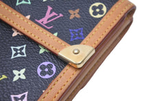 Load image into Gallery viewer, LOUIS VUITTON ルイヴィトン ポルト・モネ・ビエ・カルトクレディ 二つ折り財布 モノグラム マルチカラー M92984 美品 中古 61970