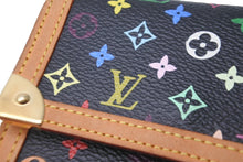 Load image into Gallery viewer, LOUIS VUITTON ルイヴィトン ポルト・モネ・ビエ・カルトクレディ 二つ折り財布 モノグラム マルチカラー M92984 美品 中古 61970