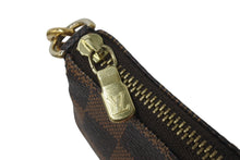 Load image into Gallery viewer, LOUIS VUITTON ルイヴィトン アクセサリーポーチ ミニポシェットアクセソワール T&amp;B ダミエ エベヌ N58011 美品 中古 61971