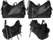 Load image into Gallery viewer, 新品未使用 LOUIS VUITTON ルイヴィトン キャリーオール カーゴ PM H27 ショルダーバッグ M24861 ラムスキン シルバー金具 中古 61981