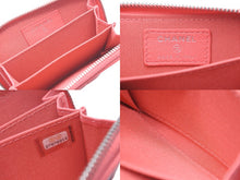 Load image into Gallery viewer, 極美品 CHANEL シャネル ココマーク コインケース カードケース ピンク ネイビー 27番台 レザー シルバー金具 中古 61986