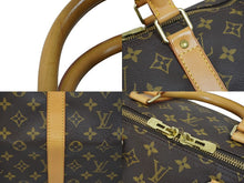 Load image into Gallery viewer, LOUIS VUITTON ルイヴィトン キーポル 55 ボストンバッグ モノグラムキャンバス M41424 ブラウン 美品 中古 61987