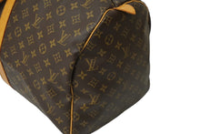 Load image into Gallery viewer, LOUIS VUITTON ルイヴィトン ボストンバッグ キーポル55 M41424 モノグラム ブラウン PVC レザー 良品 中古 61989