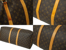 Load image into Gallery viewer, LOUIS VUITTON ルイヴィトン ボストンバッグ キーポル55 M41424 モノグラム ブラウン PVC レザー 良品 中古 61989