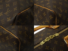 Load image into Gallery viewer, LOUIS VUITTON ルイヴィトン ボストンバッグ キーポル55 M41424 モノグラム ブラウン PVC レザー 良品 中古 61989