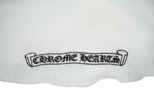 Load image into Gallery viewer, 新品未使用 CHROME HEARTS クロムハーツ タンクトップ ノースリーブ サイズL ホワイト コットン プリント ロゴ 中古 61995