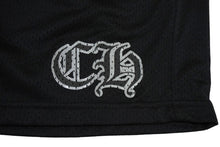 Load image into Gallery viewer, 新品未使用 CHROME HEARTS クロムハーツ Matty Boy TEAM メッシュ ウォームアップ ジャージー ハーフパンツ ブラック M 中古 61998