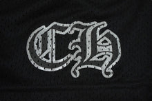 Load image into Gallery viewer, 新品未使用 CHROME HEARTS クロムハーツ Matty Boy TEAM メッシュ ウォームアップ ジャージー ハーフパンツ ブラック M 中古 61998