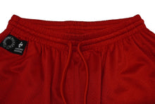 Load image into Gallery viewer, 新品未使用 CHROME HEARTS クロムハーツ Matty Boy TEAM メッシュ ウォームアップ ジャージー ハーフパンツ レッド M 中古 61999