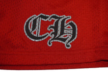 Load image into Gallery viewer, 新品未使用 CHROME HEARTS クロムハーツ Matty Boy TEAM メッシュ ウォームアップ ジャージー ハーフパンツ レッド M 中古 61999