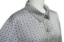 Load image into Gallery viewer, 新品未使用 CHROME HEARTS クロムハーツ 長袖シャツ サイズS シルバー925 シルク ホワイト ブラック 中古 62001