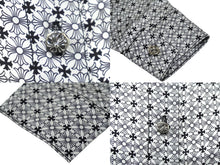 Load image into Gallery viewer, 新品未使用 CHROME HEARTS クロムハーツ 長袖シャツ サイズS シルバー925 シルク ホワイト ブラック 中古 62001