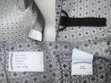 Load image into Gallery viewer, 新品未使用 CHROME HEARTS クロムハーツ 長袖シャツ サイズS シルバー925 シルク ホワイト ブラック 中古 62001
