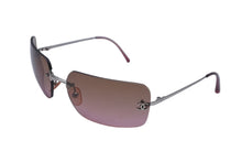 Load image into Gallery viewer, CHANEL シャネル サングラス ココマーク 4017 C.124/77 クラデーション ブラウン ピンク 美品 中古 62008