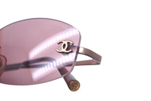Load image into Gallery viewer, CHANEL シャネル サングラス 54▫︎19 130 4002 C.116/75 ブラウン ココマーク メガネ プラスチック 美品 中古 62013