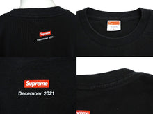 Load image into Gallery viewer, Supreme シュプリーム スペンドイットＴシャツ 半袖 2021年AW $10 メリークリスマス コットン ブラック L 美品 中古 62021