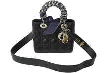 Load image into Gallery viewer, Christian Dior クリスチャンディオール レディ ディオール My ABCDior バッグ スモール ハンドバッグ ラムスキン 美品 中古 62022