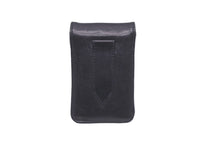 Load image into Gallery viewer, CHROME HEARTS クロムハーツ BLT ポーチ シガレットケース タバコケース CHクロス シルバー925 レザー ブラック 良品 中古 62023