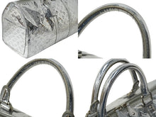Load image into Gallery viewer, LOUIS VUITTON ルイヴィトン ボストンバッグ キーポル55 ミロワール アルジャン ミラー ビニール シルバー M95275 美品 中古 62024