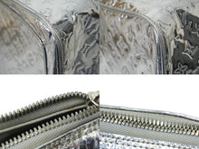 Load image into Gallery viewer, LOUIS VUITTON ルイヴィトン ボストンバッグ キーポル55 ミロワール アルジャン ミラー ビニール シルバー M95275 美品 中古 62024