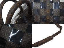 Load image into Gallery viewer, 極美品 LOUIS VUITTON ルイヴィトン キーポル バンドリエール50 ボストンバッグ モノグラムチェス 22AW M20864 ブラウン 中古 62025