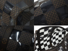 Load image into Gallery viewer, 極美品 LOUIS VUITTON ルイヴィトン キーポル バンドリエール50 ボストンバッグ モノグラムチェス 22AW M20864 ブラウン 中古 62025