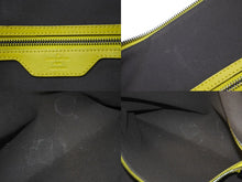 Load image into Gallery viewer, LOUIS VUITTON ルイヴィトン キーポルバンドリエール45 ボストンバッグ ダミエアンフィニ ライムイエロー N41244 良品 中古 62026