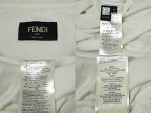 画像をギャラリービューアに読み込む, 極美品 FENDI フェンディ スウェット トレーナー 19AW サイズ48 ズッカ柄 コットンナイロン ホワイト FY0812 AA8A 中古 62031 
