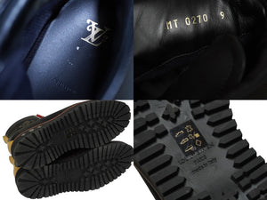 LOUIS VUITTON ルイヴィトン NIGO アルピニストライン アンクルブーツ 20AW サイズ9 ダミエジャイアント 1A81DE 美品 中古 62033
