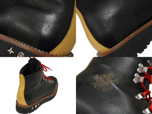 LOUIS VUITTON ルイヴィトン NIGO アルピニストライン アンクルブーツ 20AW サイズ9 ダミエジャイアント 1A81DE 美品 中古 62033