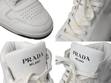 画像をギャラリービューアに読み込む, PRADA プラダアスリートアスリート トライアングルシューズ ホワイト 2TE183 サイズ9 良品中古 62035 