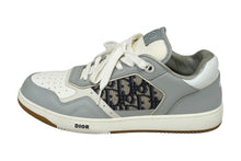 画像をギャラリービューアに読み込む, [USED/中古]Christian Dior クリスチャンディオール スニーカー B27 ロートップスニーカー ホワイト グレー スムースレザー カーフスキン 3SN272ZIR_H165 Bランク 中古 62037