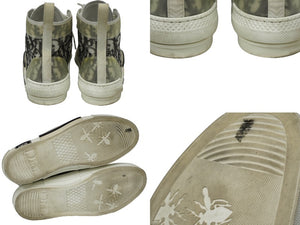 Dior ディオール 19SS オブリーク テクニカルファブリック B23 ハイカットスニーカー サイズ43 3SH118YJP_H069 良品 中古 62039