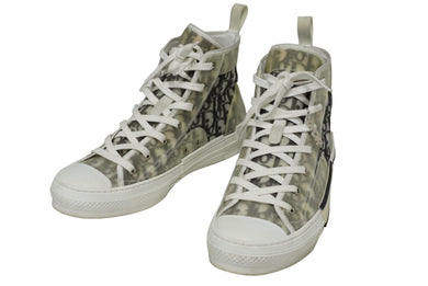 Dior ディオール 19SS オブリーク テクニカルファブリック B23 ハイカットスニーカー サイズ43 3SH118YJP_H069 良品 中古 62039