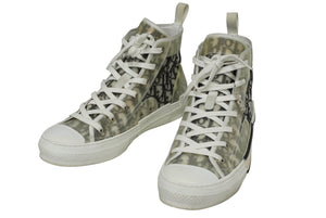 Dior ディオール 19SS オブリーク テクニカルファブリック B23 ハイカットスニーカー サイズ43 3SH118YJP_H069 良品 中古 62039