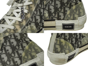 Dior ディオール 19SS オブリーク テクニカルファブリック B23 ハイカットスニーカー サイズ43 3SH118YJP_H069 良品 中古 62039