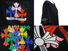 Load image into Gallery viewer, CHROME HEARTS クロムハーツ 半袖Ｔシャツ サイズL マルチ セメタリークロス プリント ブラック コットン 美品 中古 62044