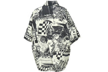 Load image into Gallery viewer, LOUIS VUITTON ルイヴィトン ショートスリーブデニムシャツ RM231 X48 HOS73W コットン ホワイト ゴールド金具 良品 中古 62049