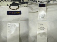 Load image into Gallery viewer, LOUIS VUITTON ルイヴィトン ショートスリーブデニムシャツ RM231 X48 HOS73W コットン ホワイト ゴールド金具 良品 中古 62049